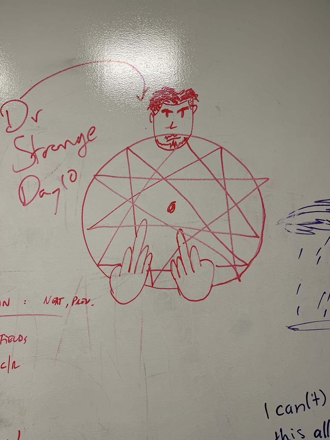 Dr. Strange of the Day 10, drawn beautifully by me