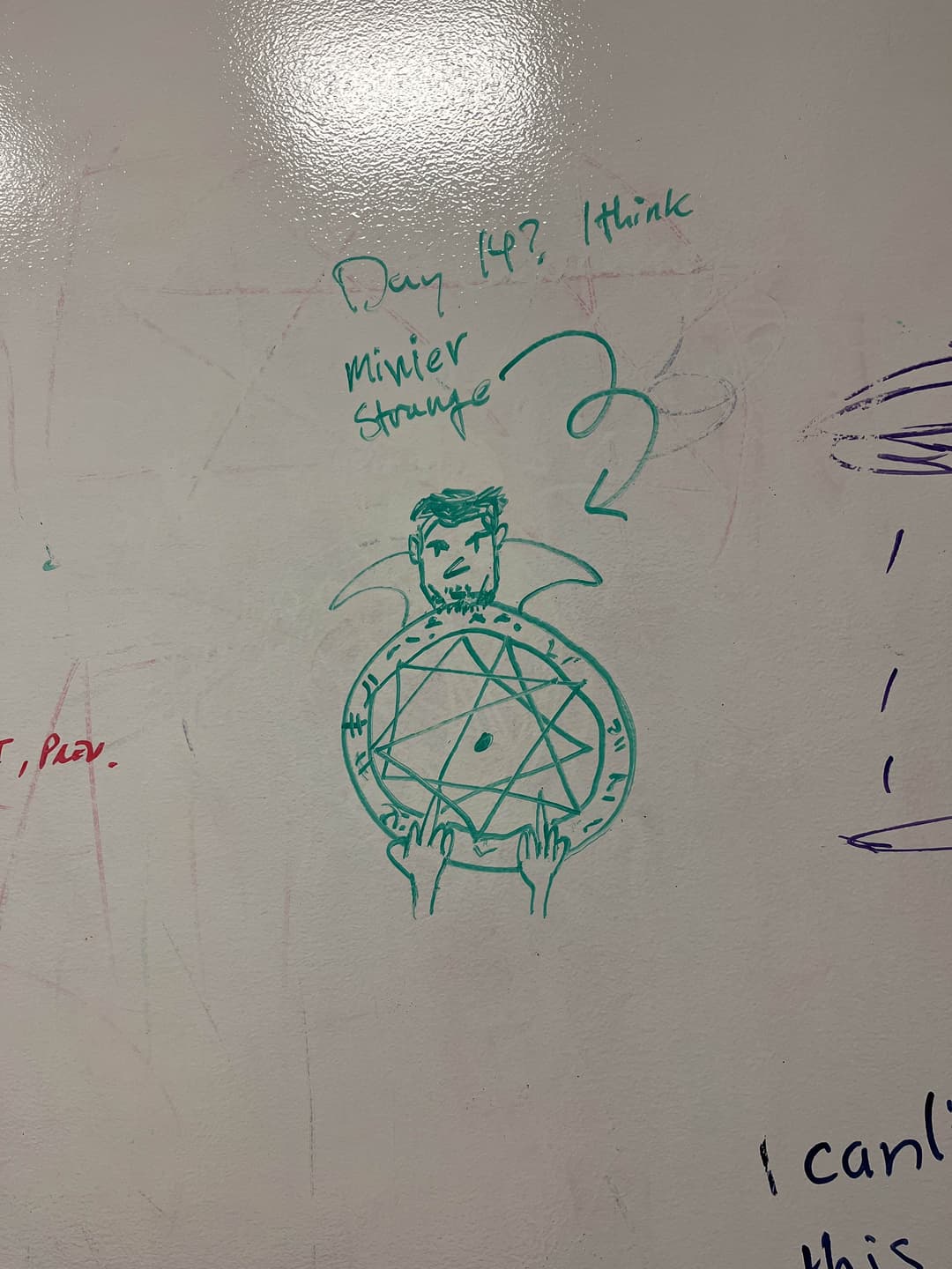 Dr. Strange of the Day 14, drawn beautifully by me