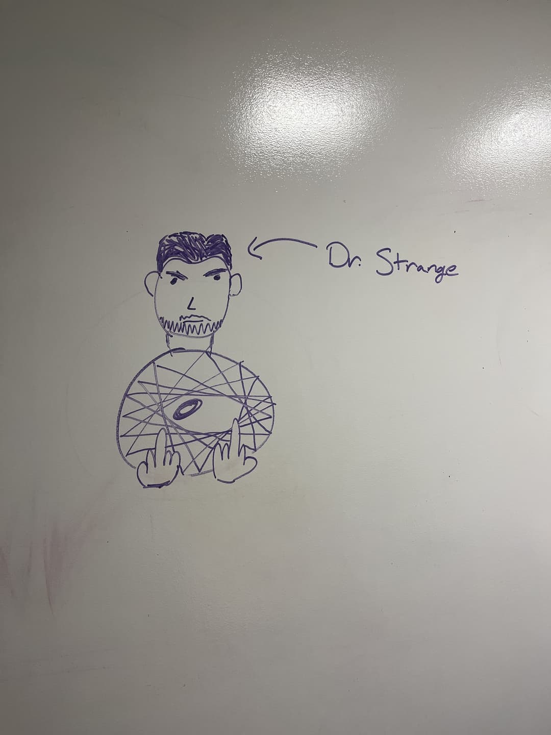 Dr. Strange of the Day 2-1, drawn beautifully by me