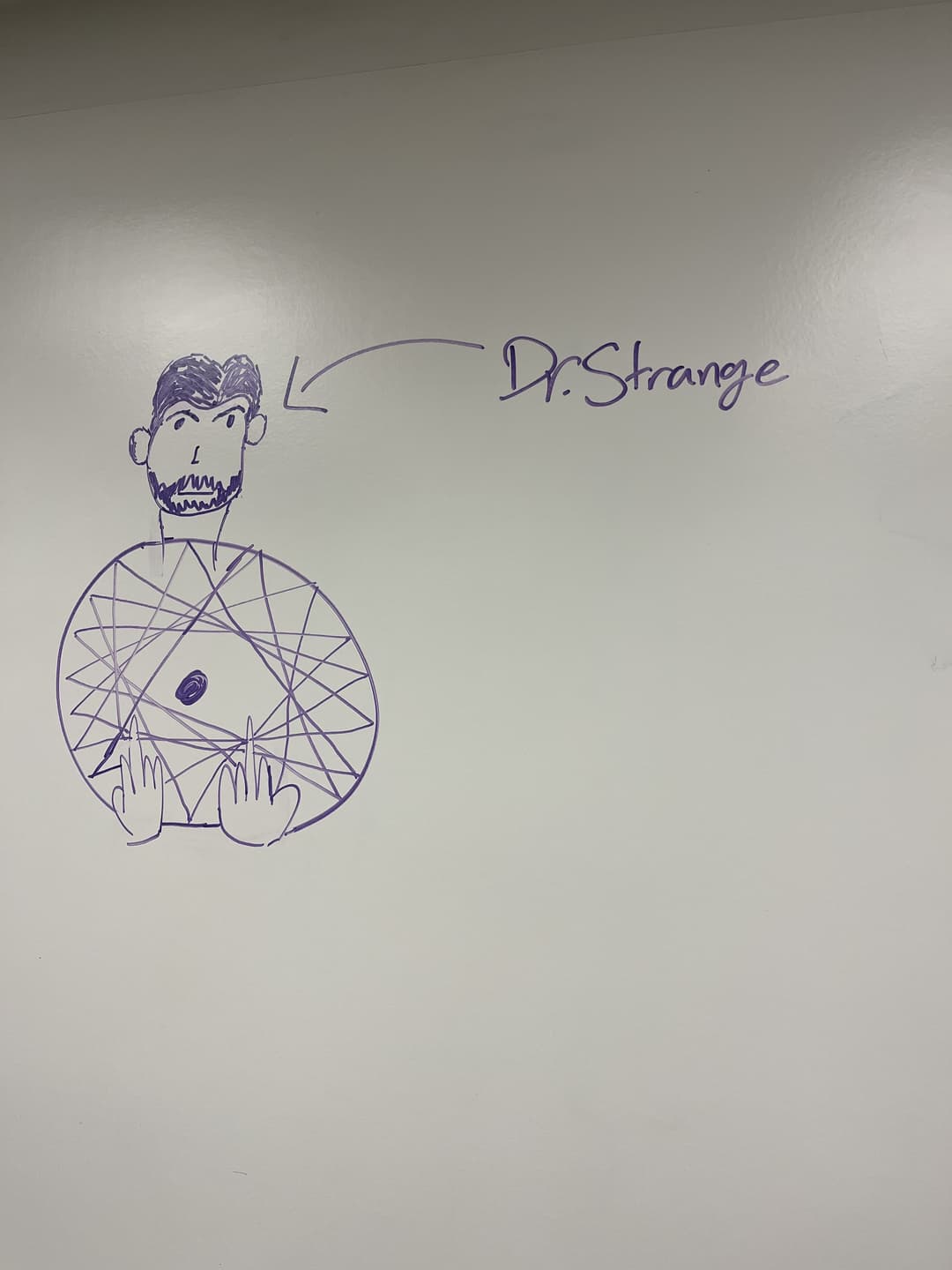 Dr. Strange of the Day 2-2, drawn beautifully by me