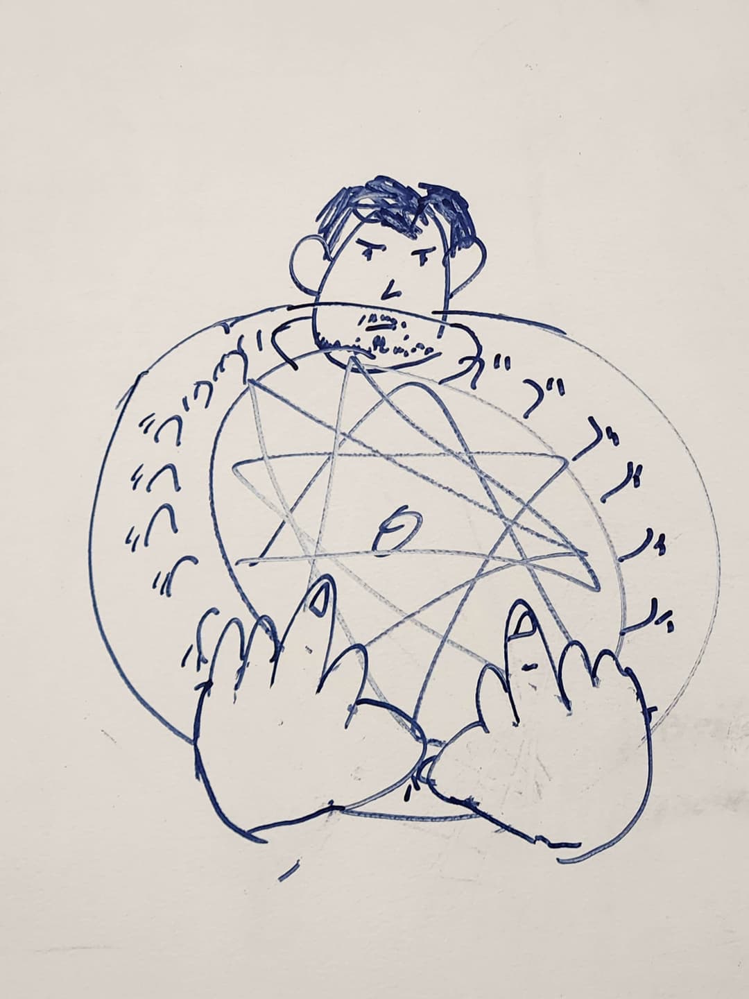 Dr. Strange of the Day 6, drawn beautifully by me