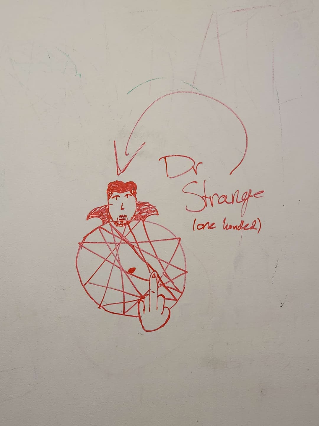 Dr. Strange of the Day 9, drawn beautifully by me